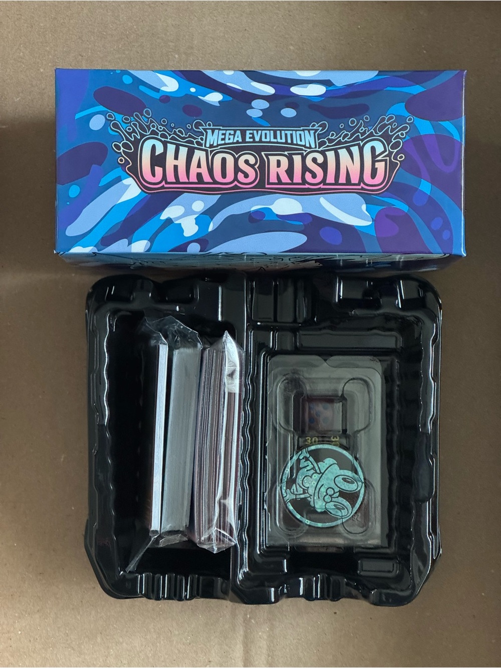 Pokemon Chaos Rising Elite Trainer Box ETB No Packs Fennekin Promo Sealed